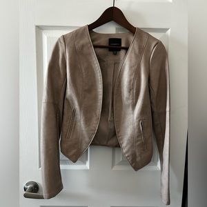 Dynamite Vegan Leather Jacket